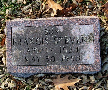 STEVENS, FRANCIS - Floyd County, Iowa | FRANCIS STEVENS 