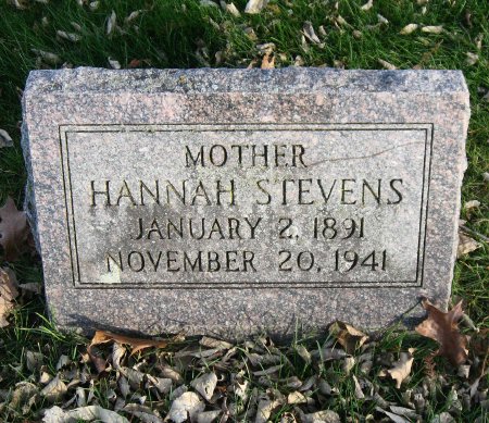 STEVENS, HANNAH - Floyd County, Iowa | HANNAH STEVENS 
