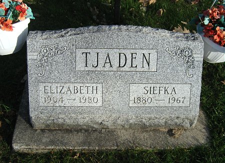 TJADEN, SIEFKA - Floyd County, Iowa | SIEFKA TJADEN 