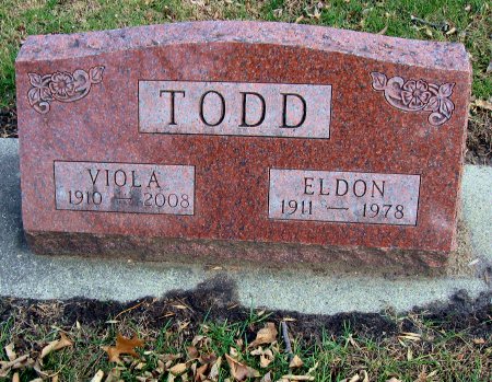 TODD, ELDON - Floyd County, Iowa | ELDON TODD 
