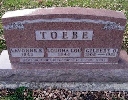 TOEBE, LAVONNE K. - Floyd County, Iowa | LAVONNE K. TOEBE 