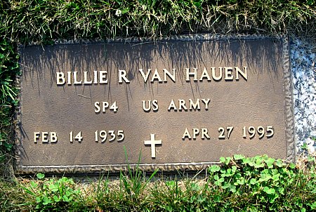 VAN HAUEN, BILLIE R. - Floyd County, Iowa | BILLIE R. VAN HAUEN 