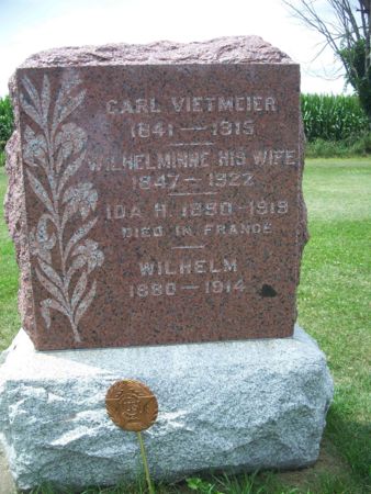 VIETMEIER, CARL - Floyd County, Iowa | CARL VIETMEIER 