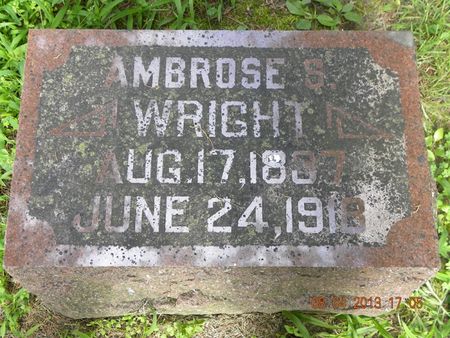 WRIGHT, AMBROSE S. - Floyd County, Iowa | AMBROSE S. WRIGHT 