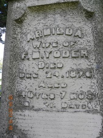 YODER, ARMILDA - Floyd County, Iowa | ARMILDA YODER 