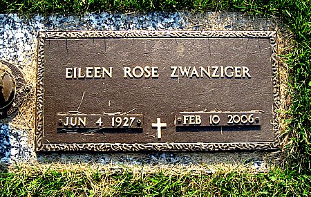 ZWANZIGER, EILEEN ROSE - Floyd County, Iowa | EILEEN ROSE ZWANZIGER 