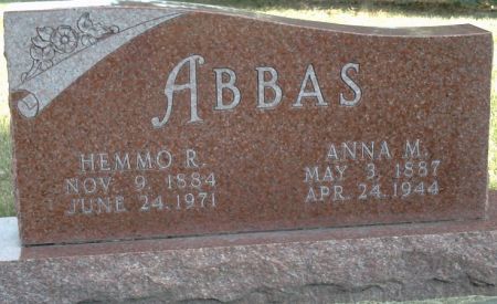 ABBAS, HEMMO R. - Franklin County, Iowa | HEMMO R. ABBAS 