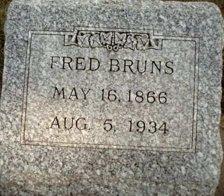 BRUNS, FRED - Franklin County, Iowa | FRED BRUNS 