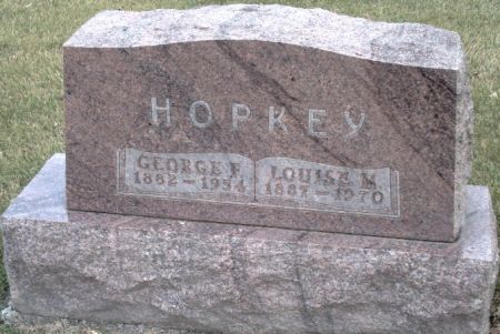 HOPKEY, LOUISE M. - Franklin County, Iowa | LOUISE M. HOPKEY 