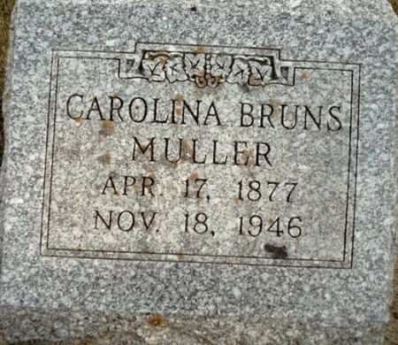 BRUNS MULLER, CAROLINA - Franklin County, Iowa | CAROLINA BRUNS MULLER 
