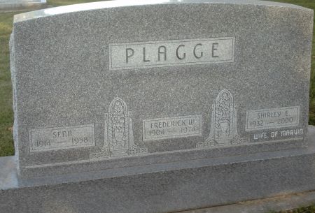 PLAGGE, FREDERICK W. - Franklin County, Iowa | FREDERICK W. PLAGGE 