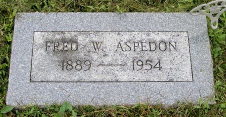 ASPEDON, FRED W - Fremont County, Iowa | FRED W ASPEDON 