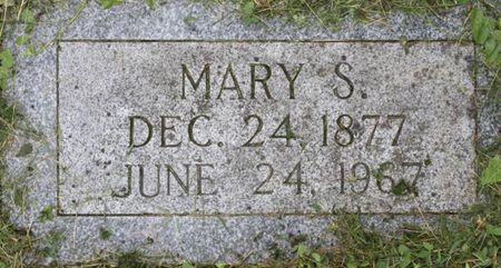 CHESTER BANGS, MARY S. - Fremont County, Iowa | MARY S. CHESTER BANGS 