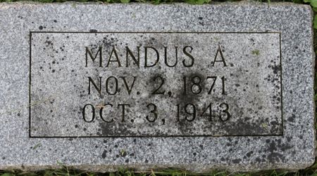 BANGS, MANDUS A - Fremont County, Iowa | MANDUS A BANGS 