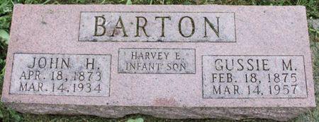 BARTON, HARVEY E - Fremont County, Iowa | HARVEY E BARTON 