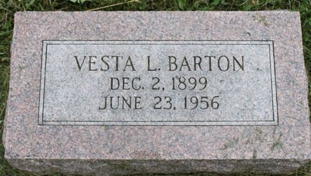 BARTON, VESTA L - Fremont County, Iowa | VESTA L BARTON 