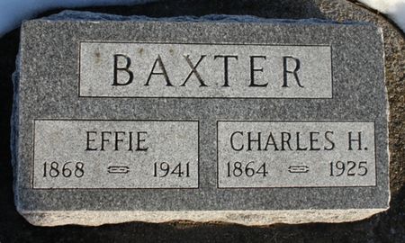 BAXTER, EFFIE - Fremont County, Iowa | EFFIE BAXTER 