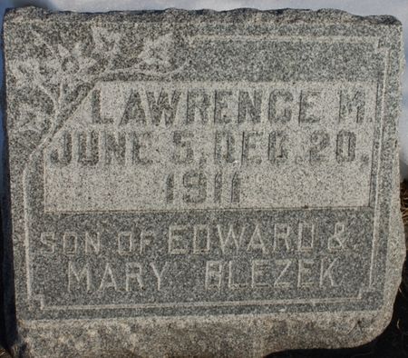 BLEZEK, LAWRENCE M - Fremont County, Iowa | LAWRENCE M BLEZEK 