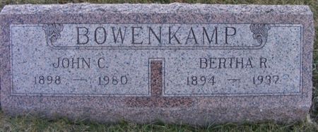 BOWENKAMP, BERTHA REGINA - Fremont County, Iowa | BERTHA REGINA BOWENKAMP 