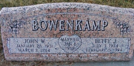 BOWENKAMP, BETTY J - Fremont County, Iowa | BETTY J BOWENKAMP 