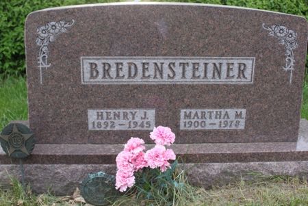 BREDENSTEINER, MARTHA M - Fremont County, Iowa | MARTHA M BREDENSTEINER 
