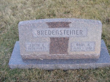 BREDENSTEINER, EDITH C - Fremont County, Iowa | EDITH C BREDENSTEINER 