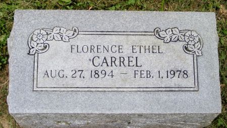 WESTON CARREL, FLORENCE 'ETHEL