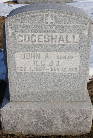 COGESHALL, JOHN A - Fremont County, Iowa | JOHN A COGESHALL 