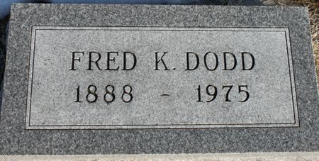 DODD, FRED K - Fremont County, Iowa | FRED K DODD 
