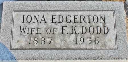 DODD, IONA - Fremont County, Iowa | IONA DODD 