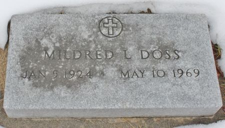 DOSS, MILDRED - Fremont County, Iowa | MILDRED DOSS 