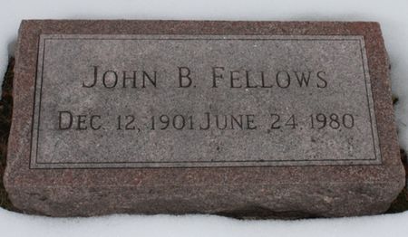 FELLOWS, JOHN B - Fremont County, Iowa | JOHN B FELLOWS 