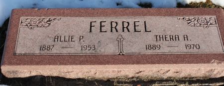 FERREL, ALLIE P - Fremont County, Iowa | ALLIE P FERREL 