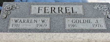 FERREL, GOLDIE J - Fremont County, Iowa | GOLDIE J FERREL 
