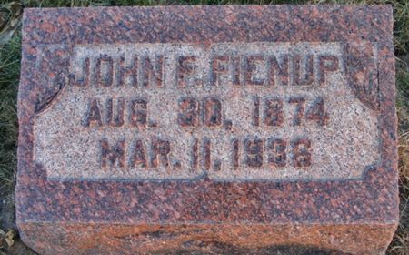 FIENUP, JOHN F - Fremont County, Iowa | JOHN F FIENUP 