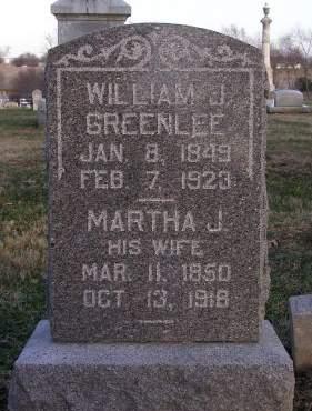 GREENLEE, MATHA J - Fremont County, Iowa | MATHA J GREENLEE 