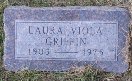 GRIFFIN, LAURA VIOLA - Fremont County, Iowa | LAURA VIOLA GRIFFIN 