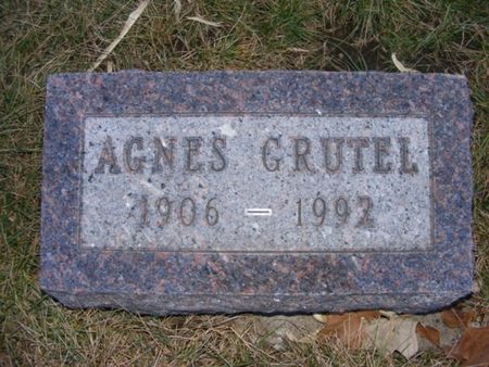 GRUTEL, AGNES - Fremont County, Iowa | AGNES GRUTEL 