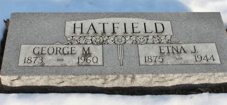 HATFIELD, ETNA J - Fremont County, Iowa | ETNA J HATFIELD 