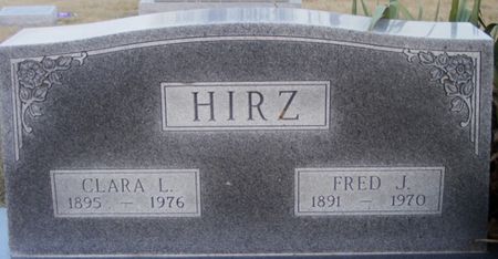HIRZ, CLARA L - Fremont County, Iowa | CLARA L HIRZ 