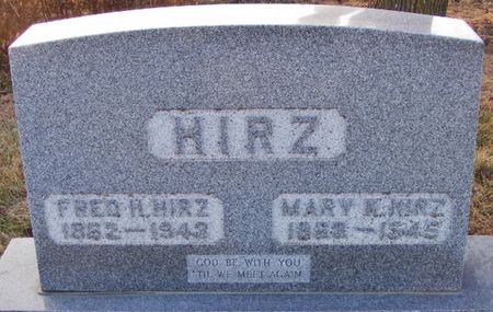 HIRZ, MARY - Fremont County, Iowa | MARY HIRZ 