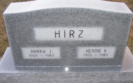 HIRZ, HERMIE K - Fremont County, Iowa | HERMIE K HIRZ 
