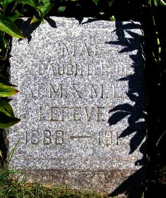 LEFEVER, MINNIE MAE - Fremont County, Iowa | MINNIE MAE LEFEVER 