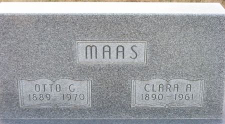 MAAS, CLARA A - Fremont County, Iowa | CLARA A MAAS 
