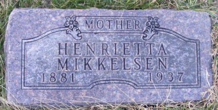 MIKKELSEN, HENRIETTA - Fremont County, Iowa | HENRIETTA MIKKELSEN 