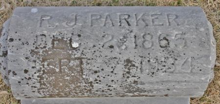 PARKER, R. J. - Fremont County, Iowa | R. J. PARKER 
