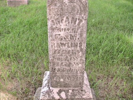 RAWLINGS, INFANT SON - Fremont County, Iowa | INFANT SON RAWLINGS 