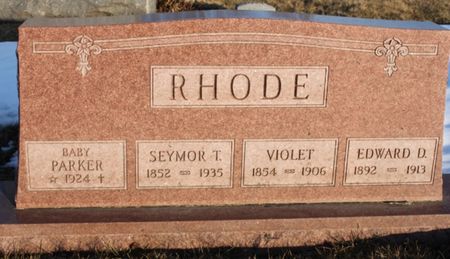 RHODE, PARKER - Fremont County, Iowa | PARKER RHODE 