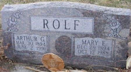 ROLF, MARY E - Fremont County, Iowa | MARY E ROLF 