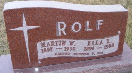 ROLF, ELLA E - Fremont County, Iowa | ELLA E ROLF 